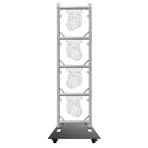 Aluminum lighting truss display 600mm U Frame Truss Modular U-shape Truss